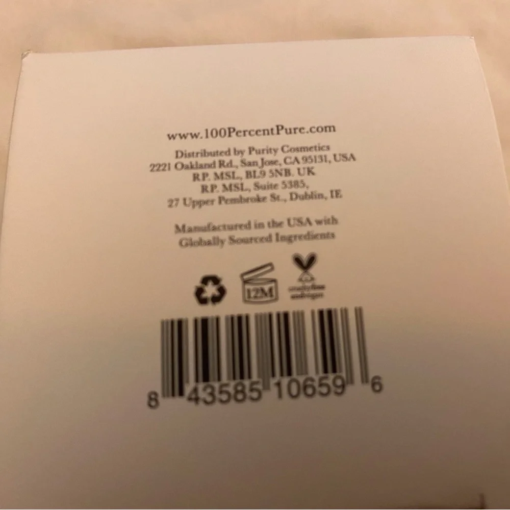 Retinol Restorative Neck Cream 100% PURE NWT